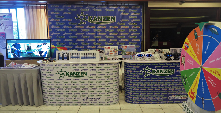 Kanzen Booth at the conference on drug store in Samut Sakhon Province
